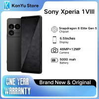 Sony Xperia 1 VIII 5G Original Smartphone Snapdragon 8 Elite Gen5 48MP Triple Camera 6.5" 120Hz 5000mAh Android Mobile Phone