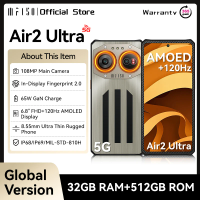 IIIF150 Air2 Ultra 5G Rugged Phone Android Smartphohe 6.8-inch FHD+ 120Hz Flexible AMOLED Display 16GB+512GB 108MP Camera Phone