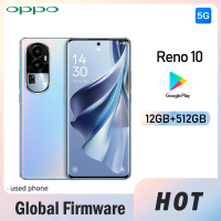 Global Firmware OPPO Reno 10 5G smartphone ColorOS 13.1 12GB 512GB 64MP+32MP Snapdragon 778G 4600mAh Used Phone