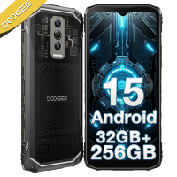 DOOGEE Blade10 Ultra Rugged Phone 6.56'' HD+ Display 10.7mm Ultra-thin 32GB(8+24)+256GB 50MP+8MP 5150mAh Battery NFC Smartphone
