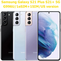 Samsung Galaxy S21 Plus S21+5G Smart Android Phone 6.7-inch Samsung Smartphone 4800mAh 25W 64MP NFC US Version UnlocksSnapdragon