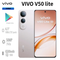 2026 New vivo V50 Lite Global Edition Smartphone: 6.77-inch display, 6500mAh battery, 50MP dual camera, 8GB RAM, 256GB storage