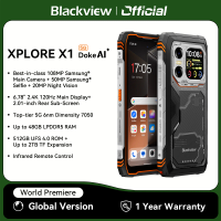 Blackview XPLORE X1 Rugged SmartPhone, 6.78" 2.4K 120Hz Display, Dimensity 7050,10000mAh Battery 55W Charging,108MP+50MP Camera