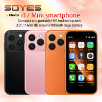 SOYES i17 Mini 3.0" Smartphone 2GB RAM 16GB ROM Android 9.0 Dual SIM Standby Facial Recognition 3G Global Network Small Phone