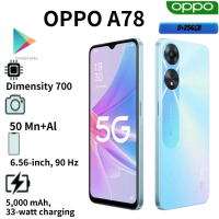 (2026 New OPPO A78 Global Edition), featuring 8GB of RAM, 256GB of internal storage, 67W fast charging, and an AMOLED display