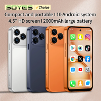 SOYES A19 Pro 4.5" Full Screen 4G LTE Mini Smartphone 2GB RAM 16GB ROM Android 10 Dual SIM Standby 2000mAh Elderly Small Phone