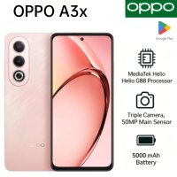 2026 Newest Model OPPO A3x Smartphone Global Version 6.67 Inch 120Hz Display 5100mAh Large Battery 45W Fast Charge Dual SIM