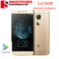 Global ROM LETV Le 2 X620 MTK Helio X20 3GB RAM 32GB ROM Smartphnoe Deca Core 5.5" 1920*1080 16.0MP Fingerprint Mobile Phone