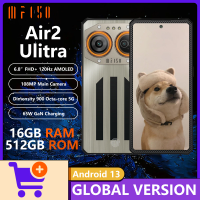 IIIF150 Air 3 Ultra-thin Rugged Phone MTK Helio G96 4G 20MP Night Vision Camera 12GB+512GB 5500mAh Battery Android 14 Smartphone