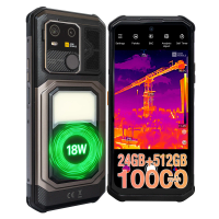 AGM G3 PRO 5G Rugged Phone 512GB ROM +24(12+12)GB RAM Thermal Imaging Camera Smartphone Android15 Fast Charge Wireless Charging