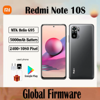 Global firmware Xiaomi Redmi Note 10S smartphone 4G 6.43-inch MediaTek Helio G95 Android 11 used phone
