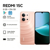 2026 new Redmi 15C 5G 8GB+256GB High Storage Smartphone with 6000mAh Battery Ultra Long Battery Life 2026 New Release