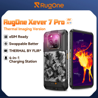 RugOne Xever 7 Pro 5G Thermal Imaging Rugged Phone 6.67" 120Hz AMOLED 512GB ROM 64MP Night Vision eSIM Android 15 Smartphone NFC