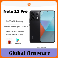 Global firmware Xiaomi Redmi Note 13 Pro 5G 200MP OIS Camera 120Hz 1.5K Snapdragon 7S Gen 2 67W Fast Charging used phone