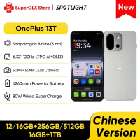 OnePlus 13T Unlocked 5G Smartphone Snapdragon 8 Elite 6.32" 120Hz LTPO AMOLED Display 50MP 6260mAh Battery 80W SuperCharge