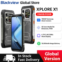 Blackview XPLORE X1 5G Rugged Phone 6.78" 2.4K 120Hz Display MediaTekDimensity 7050 CPU 108MP Camera 10,000mAh Cellphone