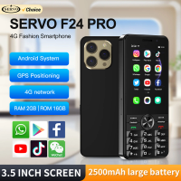SERVO F24 PRO 4G LTE Smartphone Android System 2GB RAM 16GB ROM Play Store GPS WiFi 3.5" Touch Display Button Smart Mobile Phone