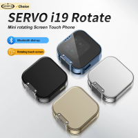 SERVO i19 Rotate Mini Touch Mobile Phone Dual SIM Standby Bluetooth Dialer MP4 Player Magic Voice 2G Small Rotating Screen Phone