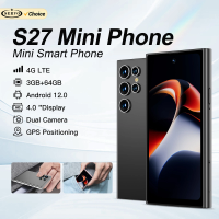 SERVO S27 Mini Android OS Cute Smartphone 4G LTE 3GB+64GB Play Store GPS WiFi Face ID 4.0" Small Smart Phones Dual SIM Standby
