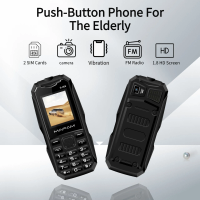 MAFAM S008 Big Battery GSM 2G Rugged Phone Low Price Two Sim Cards Push-Button Phone For The Elderly FM Small Size Thin Phone
