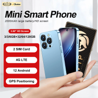 SERVO 19PRO 4G LTE Mini Smartphone Android12 System Play Store RAM 6GB ROM 128GB GPS OTG 2 SIM 3.88" Display Pocket Smart Phones