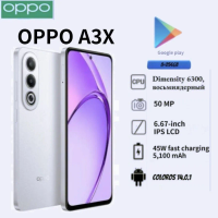 2026 OPPO A3X Global Version 8GB+256GB 6.67" 120Hz 64MP AI Camera 67W SuperCharge 5100mAh 5G Smartphone