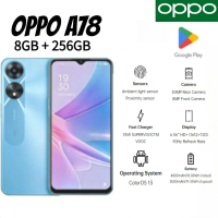 2026 Newest Model OPPO A78 8GB RAM 256GB Global Version Smartphone Dual Nano SIM 50MP AI Rear Camera Wi-Fi Bluetooth