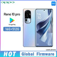 OPPO Reno 10 Pro 5G Global Firmware smartphone ColorOS 13.1 16GB 512GB 50MP+32MP+8MP Tianji 8200 4600mAh Used Phone