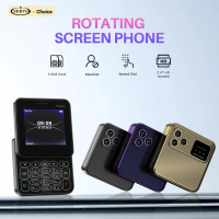 SERVO R18 PRO Rotating Screen Mobile Phone Dual SIM Card Speed Dial Magic Voice Flashlight FM Radio 2.4" Slide Feature Cellphone