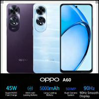 OPPO A60 Unlocked Smartphone 45W SuperVOOC 5000mAh 90Hz 6.67" Ultra Bright Display Mobile Phones Smartphone Mobile Phones