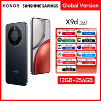 HONOR X9d Global Version 12GB+256GB 5G Smartphone 6.79'' 120Hz Screen 108MP AI Camera 8300mAh 66W Super Charging NFC OTA