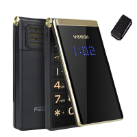 Unlocked Flip Senior Mobile Phone 2.8" Speed Dial Large Screen Big Push Button Big Speaker Dual Sim Folded Elderly Cellphone