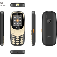 NIGUS N3310 2G Mobile Phone Big Button 1200mAh Battery Dual SIM Dual Standby 1.77 inch LCD Torch Ligh