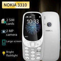 The Nokia 3310 phone features dual SIM cards with straight keys, making it a great gift