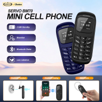SERVO BM70 Mini Mobile Phone 2SIM Standby Bluetooth Dialer Call Recording Magic Voice MP3 Player Blacklist Small Cheap Cellphone