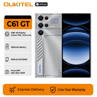 2026 NEW OUKITEL C61 GT 6.88" HD+ Smartphone, 16GB(4+12)+128GB, Android 15 Cell Phone for Samsung, 90Hz, 5150mAh Battery