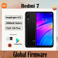 Global firmware Xiaomi Redmi 7 smartphone Dual Camera Dual SIM Solt Cellphone Android used phone