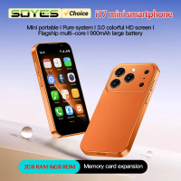SOYES i17 Mini Smartphone 3.0" Display 2GB RAM 16GB ROM Android 9.0 Dual SIM Standby Face Unlocked 3G Backup Small Phone