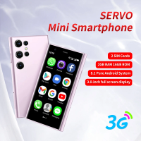 SERVO S23 Super Mini Smartphone 3G WCDMA 3.0 "Screen 2 SIM Standby Android OS GPRS Dual Cameras Wi-Fi Hotspot Small Smart Phones
