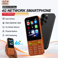 SERVO F8 Ultra 2.8" Touch Display Smartphone Android OS 4G Cellular GPS WIFI Flashlight 2 SIM Keyboard Cell phone 2+16GB 2200mAh