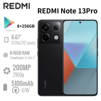 2026 new Redmi Note 13 Pro 6.67-inch display, 120Hz refresh rate, 5100mAh battery, 8GB RAM, 256GB storage