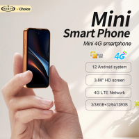 SERVO 19 Air 4G LTE Mini Smartphone Android 12.0 OS Play Store 6GB+128GB Face Unlock OTG 2 SIM 3.88" Screen Pocket Smart Phones