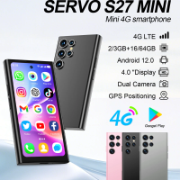 SERVO Mini 4G Version Small Smartphone Android 12.0 OS ROM 16/64GB Dual SIM Card Google Play Face Unlock Compact Smart Phone