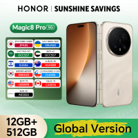 Global Version HONOR Magic8 Pro 5G 12GB+512GB 6.71'' 120Hz OLED Display 200MP Cameras 7100mAh 100W SuperCharge