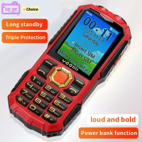 YEEMI Q5 2G Big Button Phone 2.4inch Dual SIM Card HD Call Flashlight Camera FM Type-C Triple-proof Outdoor Cheap Mobile Phone