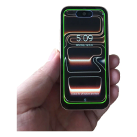 Mini Smartphone with Colorful Music Light, Mobile Phone,1GB RAM,16GB ROM, 3.79 ",Android 8.1,2.0MP,Small Card Pocket,I17 Pro Max