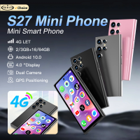SERVO S27 MINI Small Smartphone 4G LTE Android 12.0 OS 3GB+64GB APP Store GPS 4.0" Full Screen Pocket Smart Phones 2 SIM Standby
