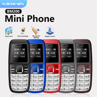 SERVO BM200 Mini Mobile Phone Dual SIM Standby Magic Voice Bluetooth Dial Wireless Bluetooth Earphones Mini Button Telephones