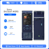 Sony Ericsson W595 Refurbished-Original Unlocked W595 FM Radio 3.15MP Camera Good Quality Cellphone Free Shipping