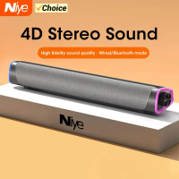 New Wired Bluetooth Speaker Bar Stereo Sound Subwoofer Loudspeaker For Macbook Laptop Notebook PC Computer Music Player